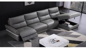 Coltare cu lada si recliner model Parma
